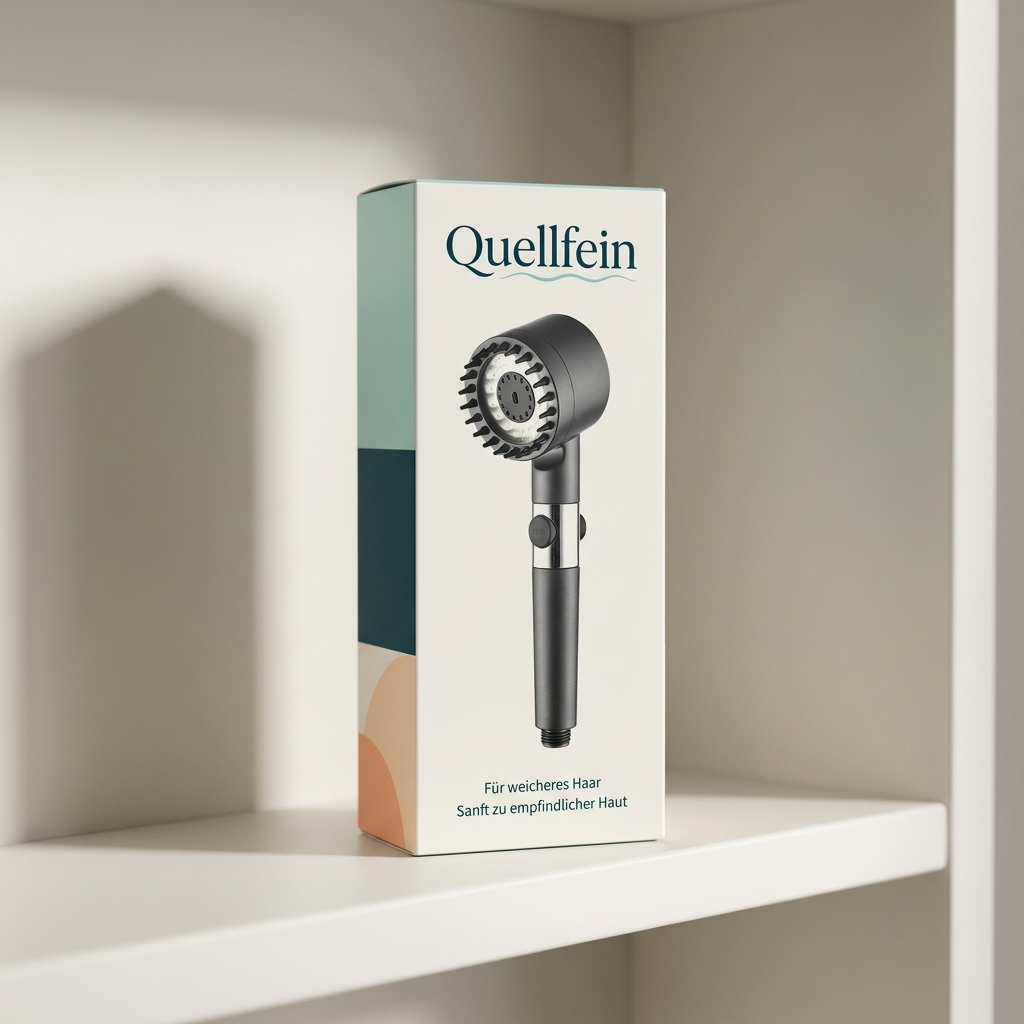 Quellfein Filter Duschkopf